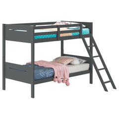 Littleton Grey Twin / Twin Bunk Bed