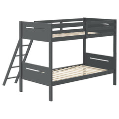 Littleton Grey Twin / Twin Bunk Bed