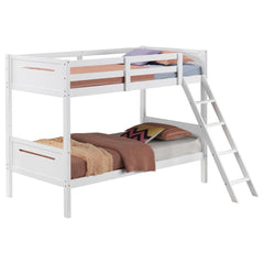 Littleton White Twin / Twin Bunk Bed