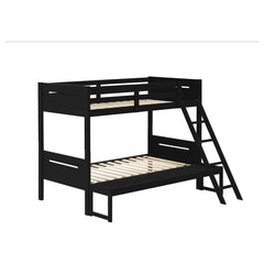 Littleton Black Twin / Full Bunk Bed