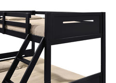 Littleton Black Twin / Full Bunk Bed