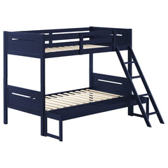 Littleton Blue Twin / Full Bunk Bed