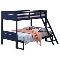 Littleton Blue Twin / Full Bunk Bed