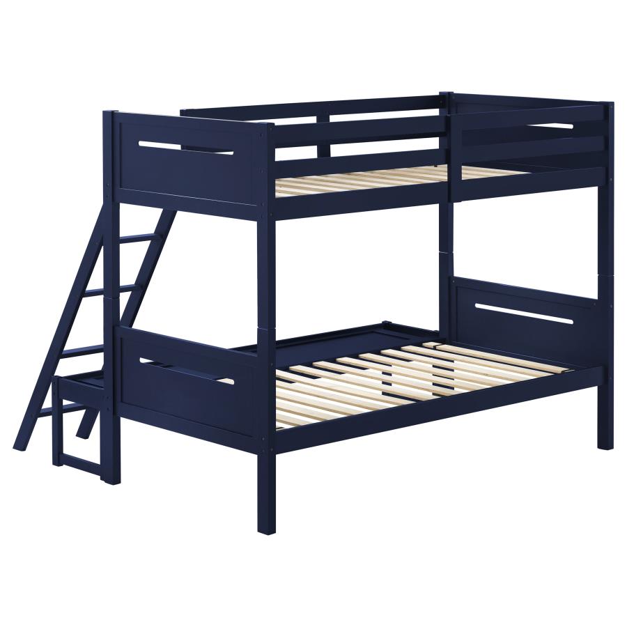 Littleton Blue Twin / Full Bunk Bed