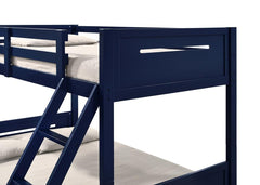 Littleton Blue Twin / Full Bunk Bed