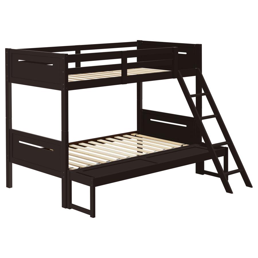 Littleton Brown Twin / Full Bunk Bed