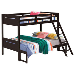 Littleton Brown Twin / Full Bunk Bed