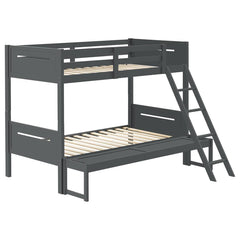 Littleton Grey Twin / Full Bunk Bed