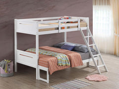 Littleton White Twin / Full Bunk Bed