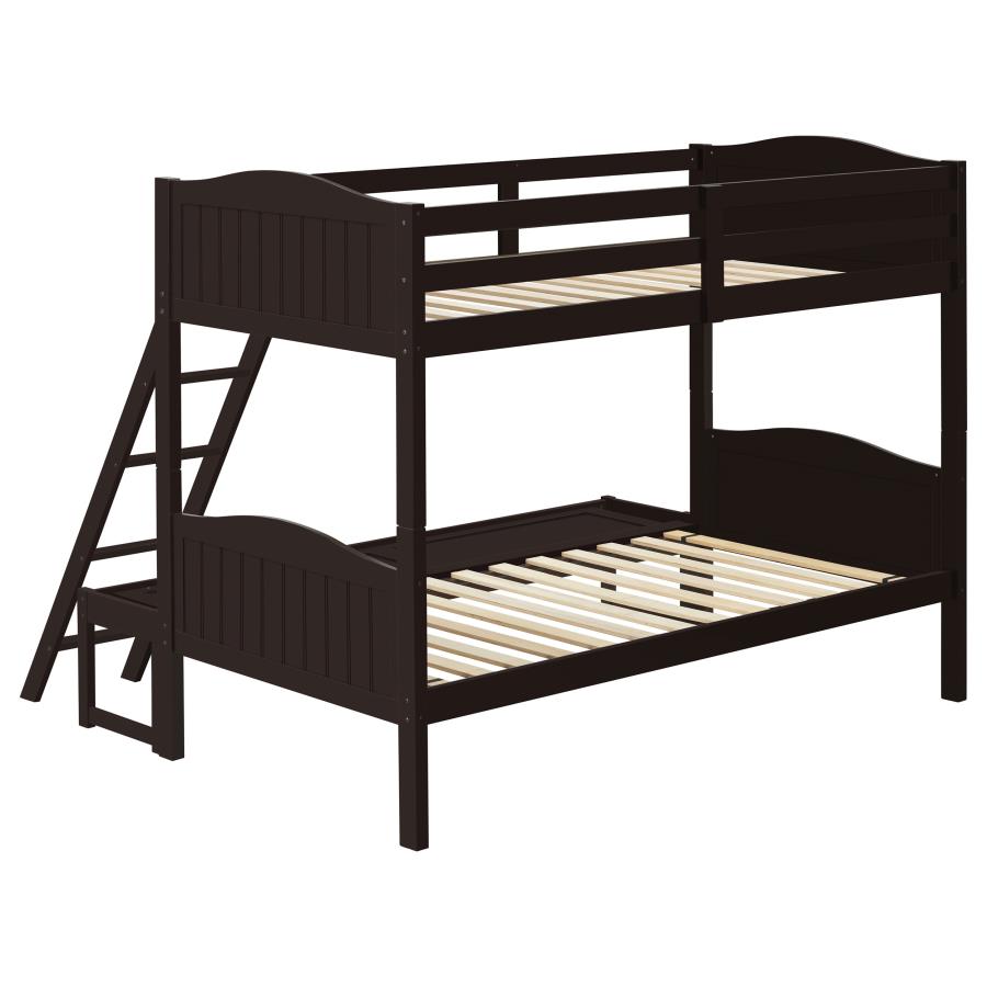 Arlo Brown Twin / Full Bunk Bed