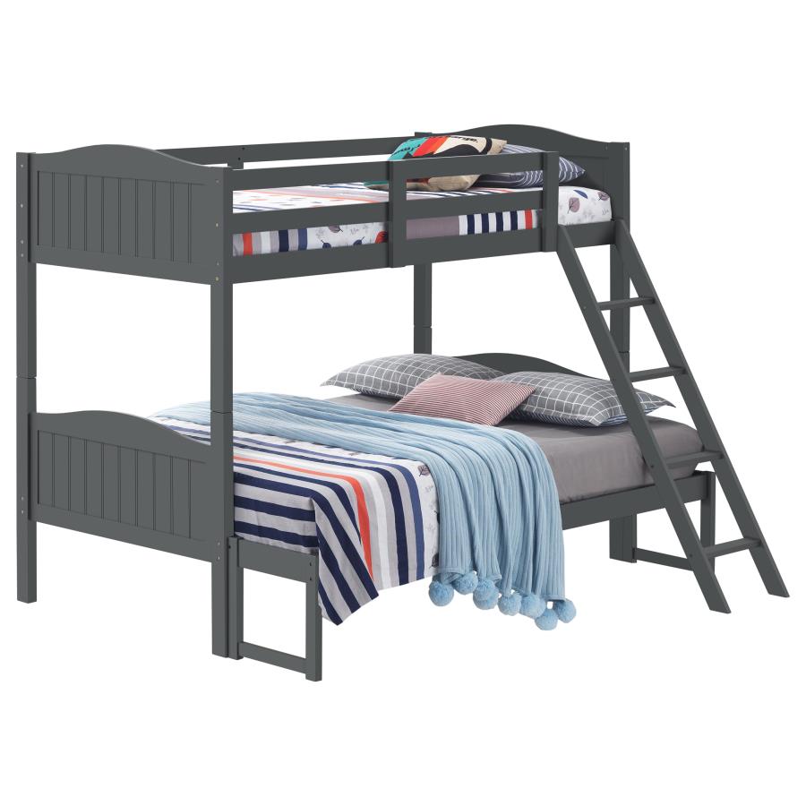 Arlo Grey Twin / Full Bunk Bed