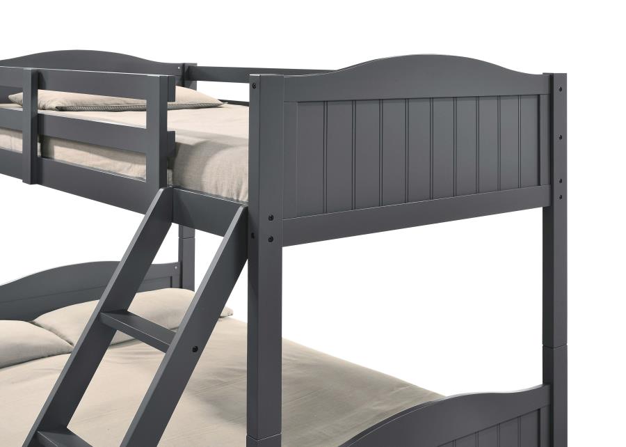 Arlo Grey Twin / Full Bunk Bed