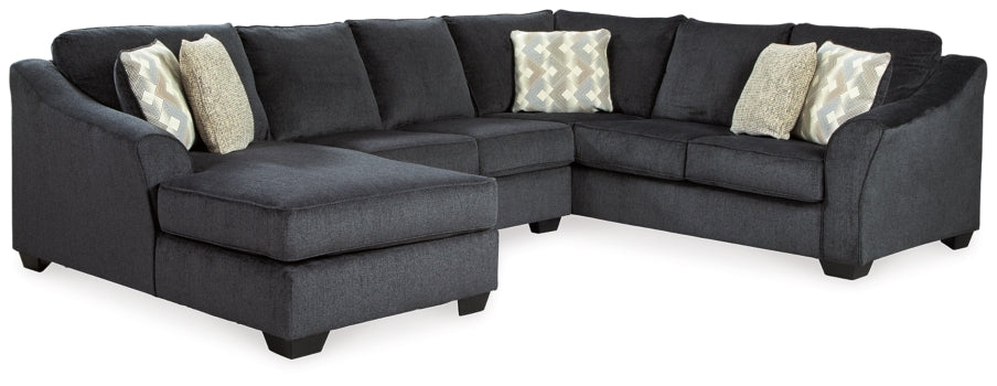 Eltmann 3-Piece Sectional with Ottoman - PKG001282