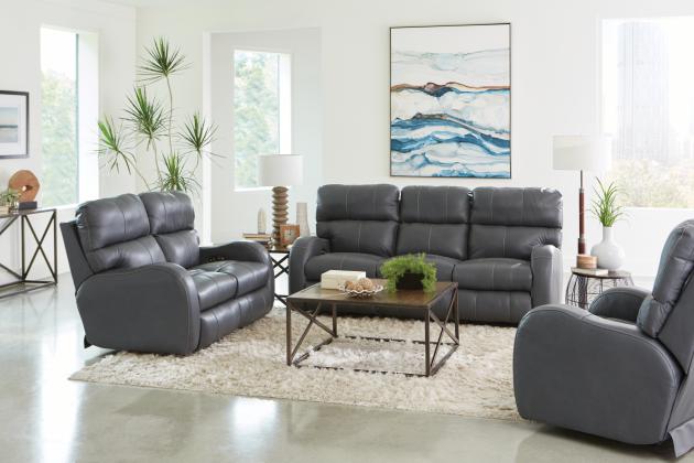 Angelo Power Headrest Power LayFlat Reclining Sofa