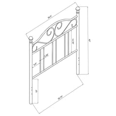 Ellis Brown Twin Headboard