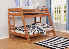 Wrangle Hill Brown Twin / Full Bunk Bed