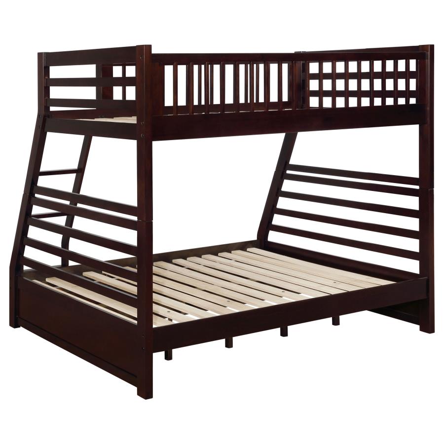 Ashton Brown Twin / Full Bunk Bed