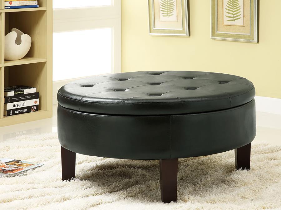 Reginald Brown Storage Ottoman