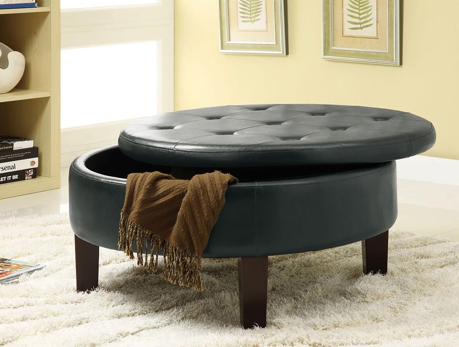 Reginald Brown Storage Ottoman