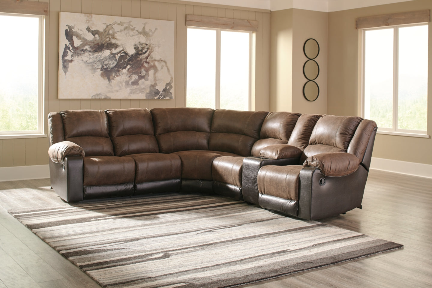 Nantahala 6-Piece Reclining Sectional