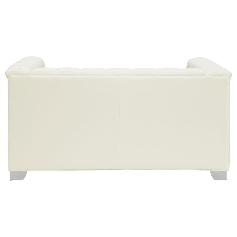 Chaviano Ivory 2 Pc Sofa Set