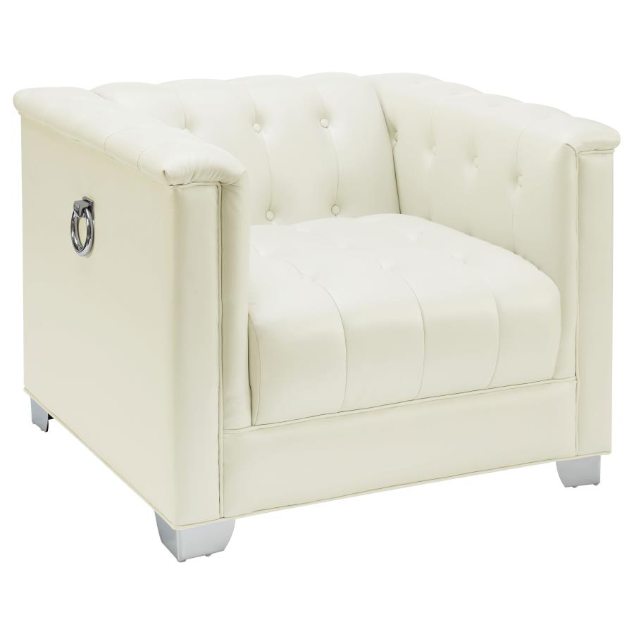 Chaviano Ivory 4 Pc Sofa Set