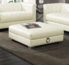 Chaviano Ivory Ottoman