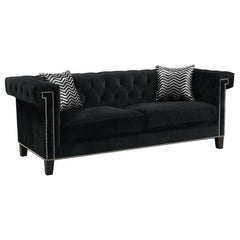 Reventlow Black 2 Pc Sofa Set