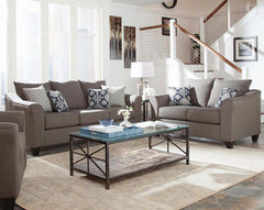 Salizar Grey 2 Pc Sofa Set