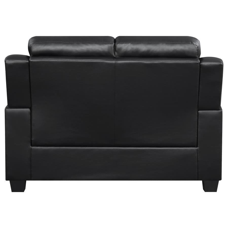 Finley Black 2 Pc Sofa Set