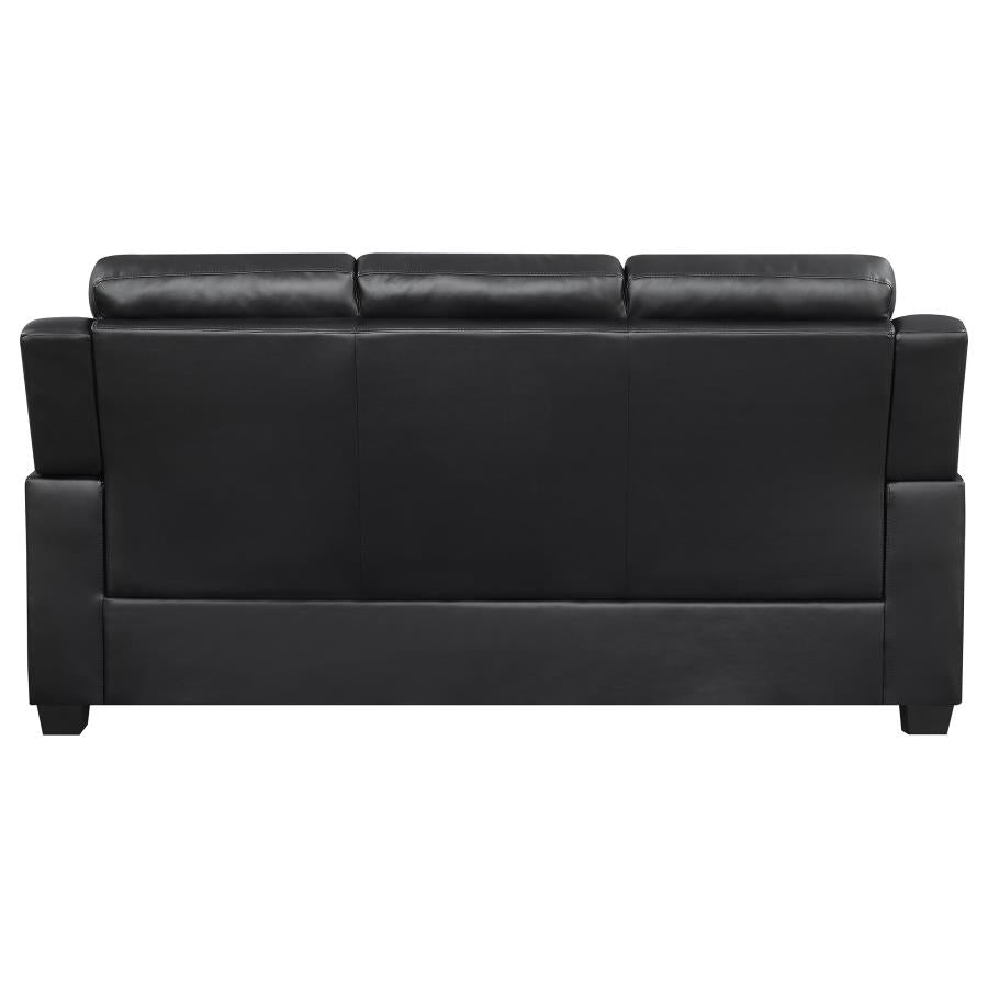 Finley Black 3 Pc Sofa Set