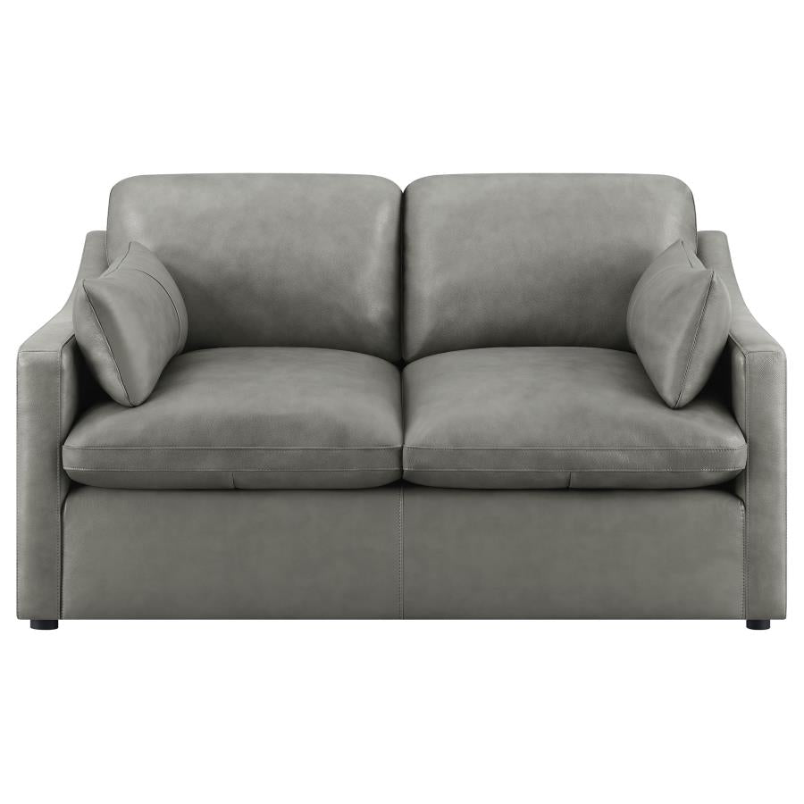 Grayson Grey 2 Pc Sofa Set