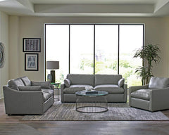 Grayson Grey 3 Pc Sofa Set