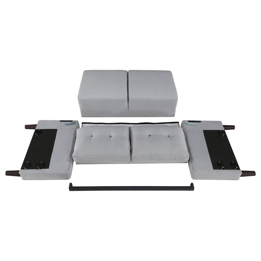 Bowen Grey 3 Pc Sofa Set