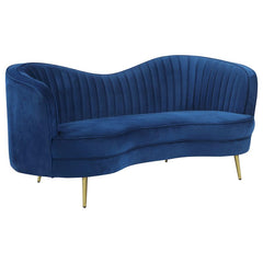 Sophia Blue 3 Pc Sofa Set