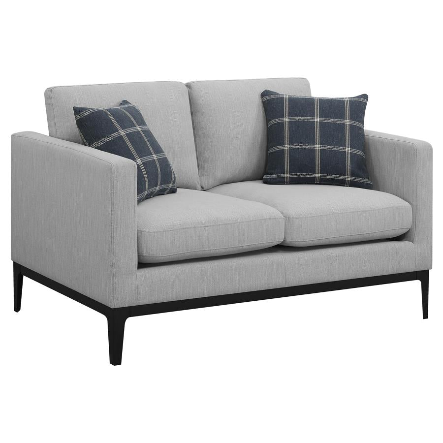 Apperson Grey 2 Pc Sofa Set