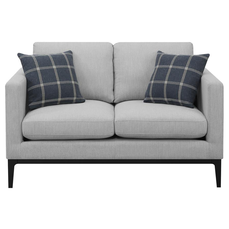 Apperson Grey 2 Pc Sofa Set