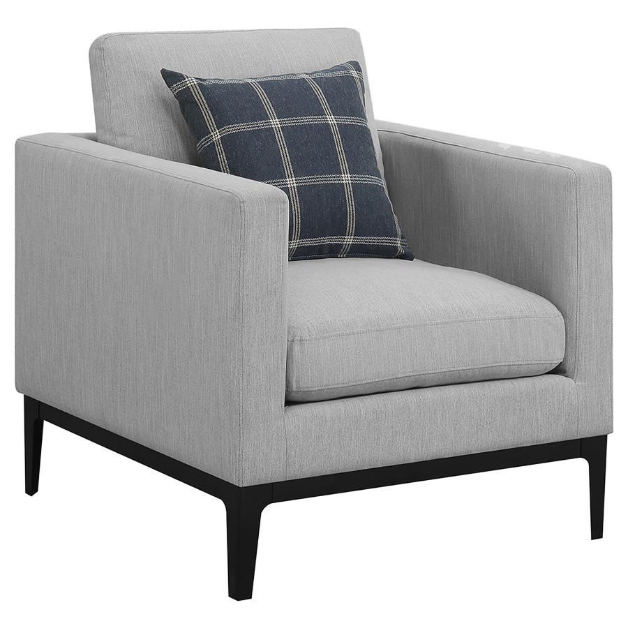 Apperson Grey 3 Pc Sofa Set