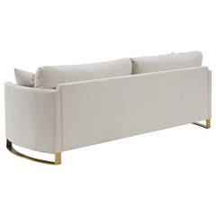 Corliss Beige 2 Pc Sofa Set