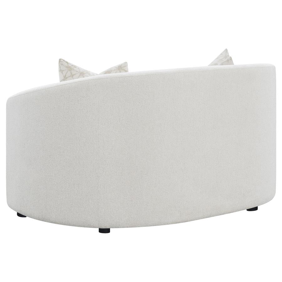 Rainn White 2 Pc Sofa Set