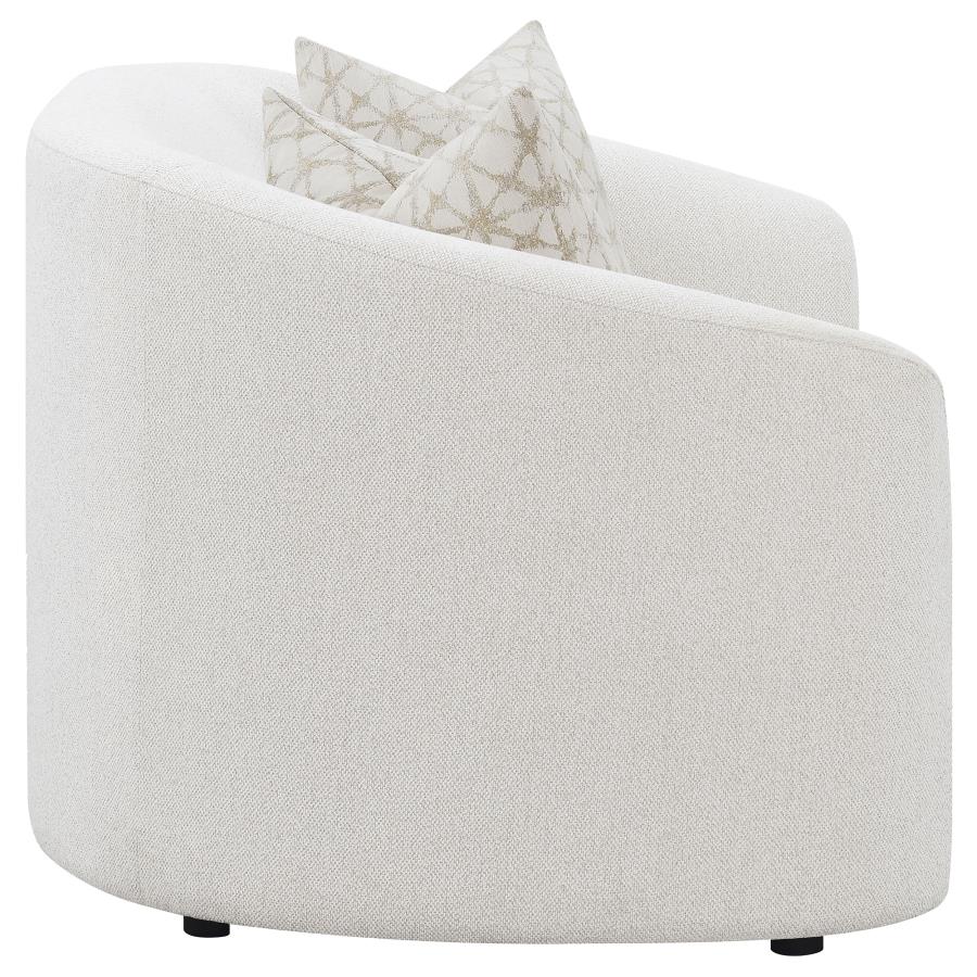 Rainn White 2 Pc Sofa Set