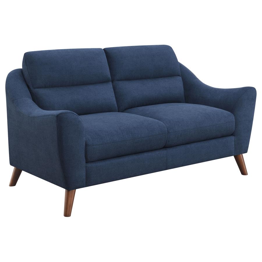 Gano Blue 2 Pc Sofa Set