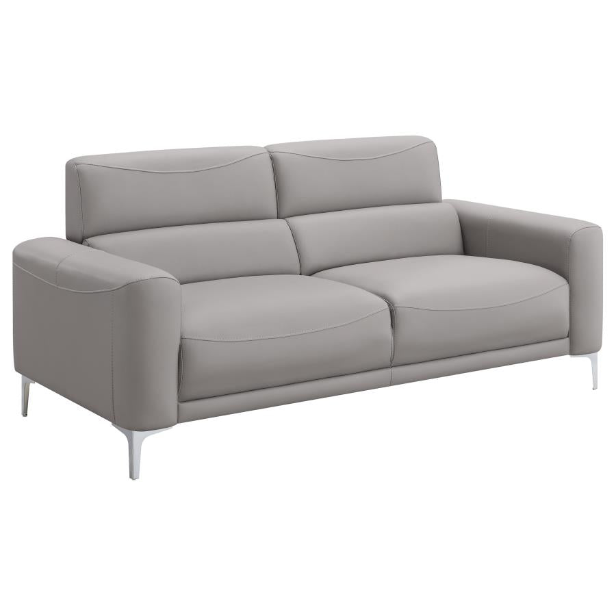 Glenmark Grey 2 Pc Sofa Set