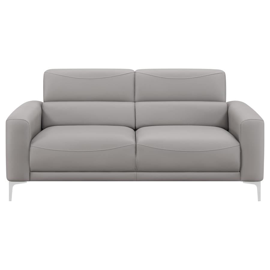 Glenmark Grey 2 Pc Sofa Set