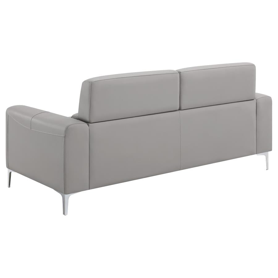 Glenmark Grey 2 Pc Sofa Set