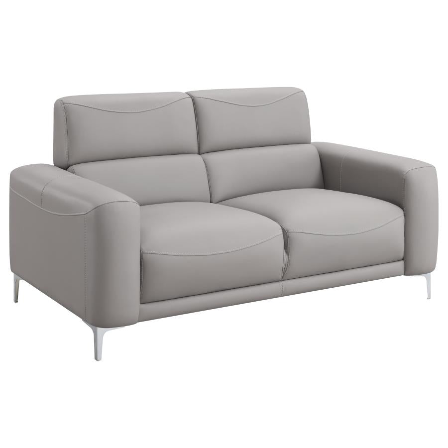 Glenmark Grey 2 Pc Sofa Set