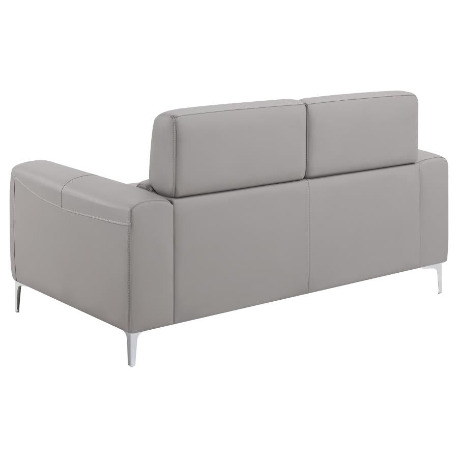 Glenmark Grey 2 Pc Sofa Set