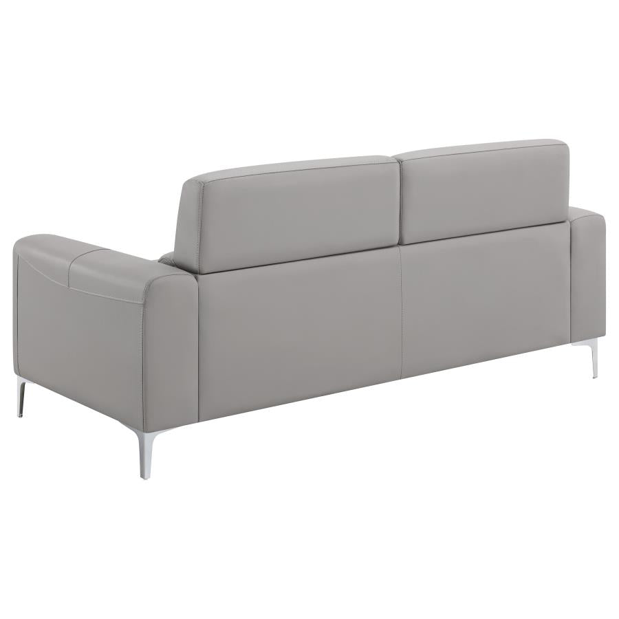 Glenmark Grey 3 Pc Sofa Set