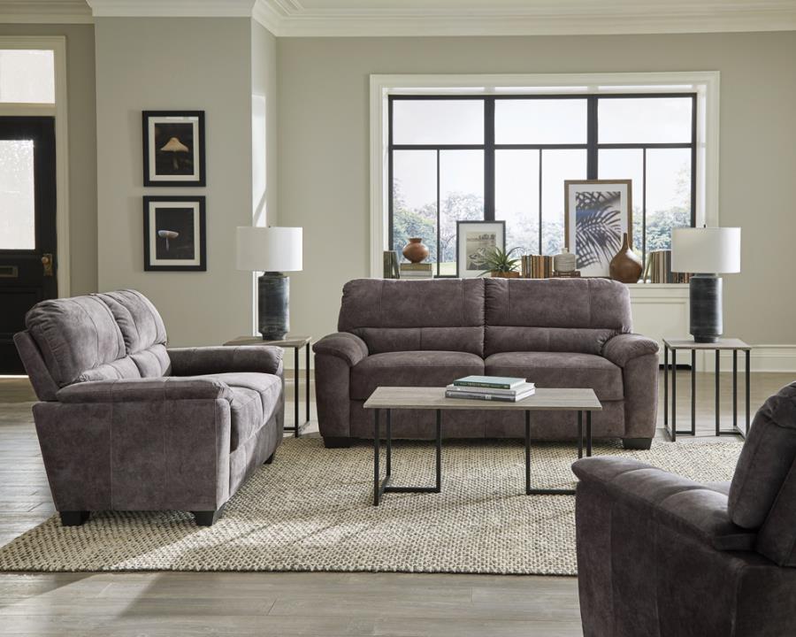 Hartsook Grey 2 Pc Sofa Set