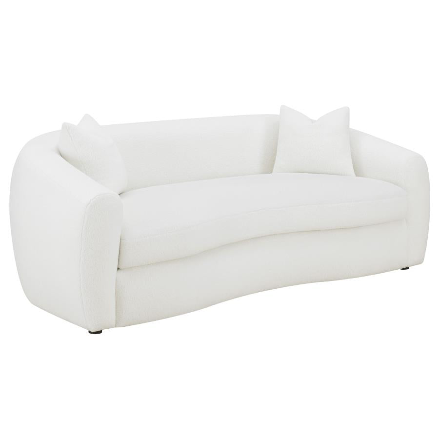 Isabella White 2 Pc Sofa Set